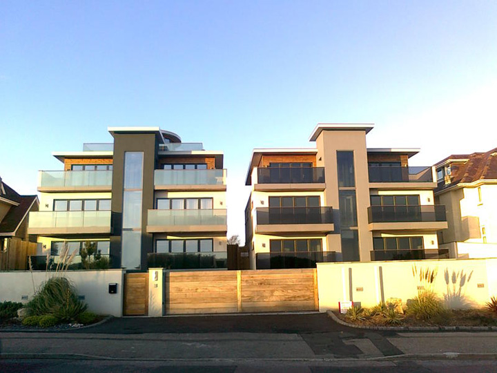 Example of commercial exterior decoration