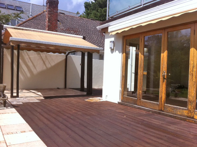 Example of wood staining